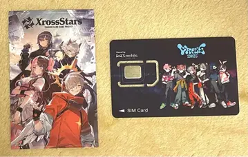 CR 페스티벌 입장 혜택 스티커 SIM Card