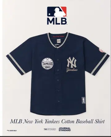 MLB YANKEES COTTON BASEBALL S/S