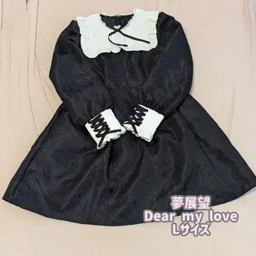 유메텐보 Dear my love 자카드 요크 원피스