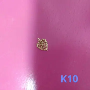 K10 펜던트 탑 하트형