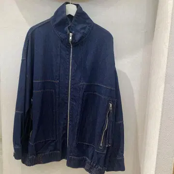 다크 블루 데님 자켓