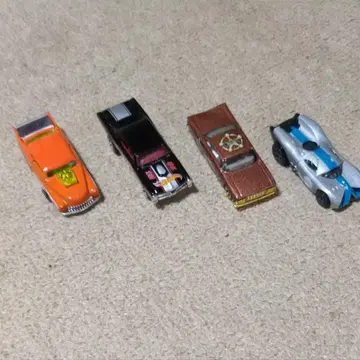 Hot Wheels 미니카 4대 세트