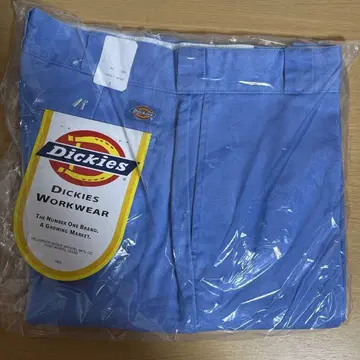 새상품 바나나맨 Dickies 라이트 블루 34