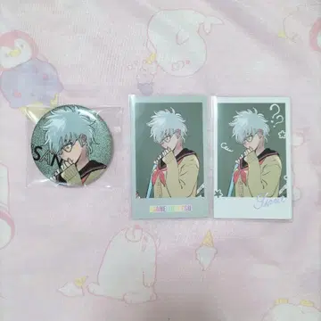 BLEACH WORLD 캔뱃지 사진 고등학교&백사여자ver. 코테츠 유네