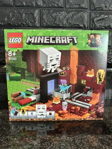 [ 미개봉 새상품 ] 레고(LEGO) 마인크래프트 어둠의 포탈 21143