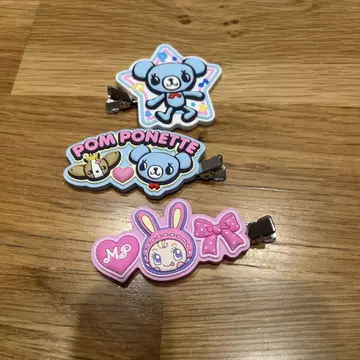 나루미야 캐릭터즈 러버 클립 3개 세트