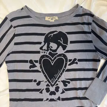 Ed Hardy 롱 T셔츠 Y2K 헤이세이 갸루