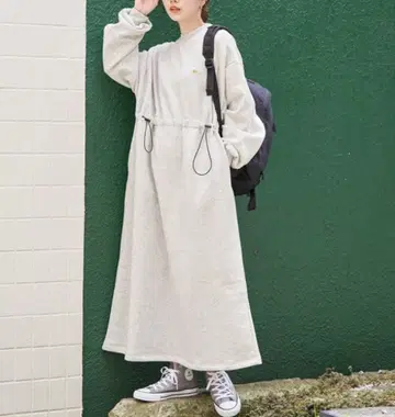 KELTY x FREAK'S STORE 속기모 허리 드로 코드 원피스