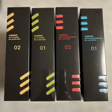 공각기동대 S.A.C. 2ndGIG Blu-ray Disc BOX 세트