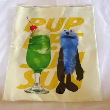 [완판템] 오다이바 퍼펫 스 POPUP 토트백 멜론소다
