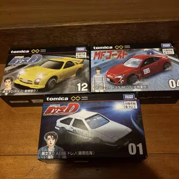 토미카 미니카 세트 AE86 RX-7 86 GT