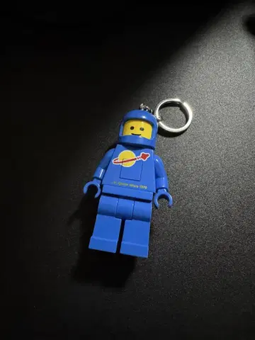 레고 정품 LEGO 키링 라이트 우주비행사 파란색