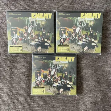 TWICE 초회 한정판 B CD ENEMY