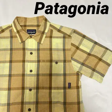 Patagonia 패커 의류 셔츠 남성용 XS 사이즈 시어서커