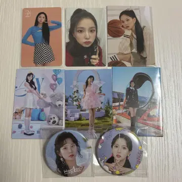 Kep1er 유진 트레이딩 카드 캔뱃지 세트