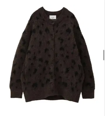 Suzu x CLANE MOHAIR LOOSE KNIT CARDIGAN