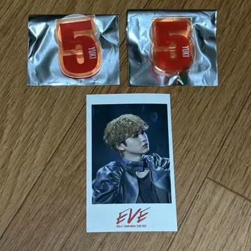 초특급 유키 응원봉 액세서리 미니 사진 세트