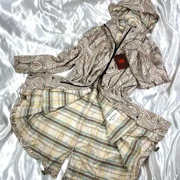 XL 42 새상품 택 포함 ETRO 에트로 페이즐리 코트 폴리에스테르