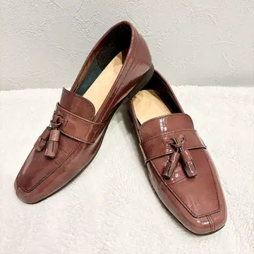 [ 24A/W ] 미사용급 EN 키다리 아저씨 태슬 로퍼 23cm