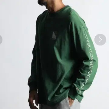 더퍼 오프쇼어 콜라보 서프 프린트 롱 T셔츠 L
