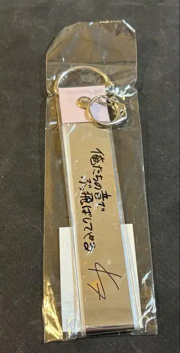 Parabox Live 파라라이 야토노가미 나유타 은색 테이프 키링