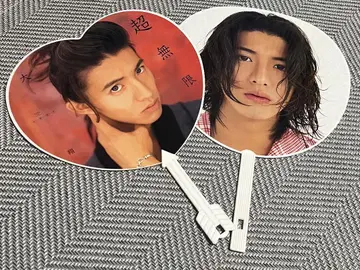 SMAP 기무라 타쿠야 부채 2개 세트