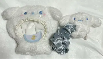 산리오 시나몬  의류 판초 스크런치
