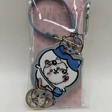 미사용 치이카와 (먼작귀) 아날로그 다이컷 키체인 워치 블루