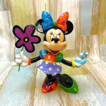 미니 마우스 Minnie Mouse 에네스코 BRITTO 꽃 피규어