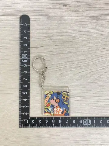 Ado 잔몽 POPUP Store 아크릴 키링 올나이트 라디오