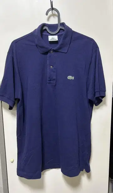 레어 90s 프랑스제 LACOSTE 라코스테 피케 셔츠 네이비