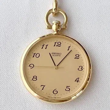 SEIKO 쿼츠 회중시계 #7431-0020 작동품