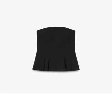 zara 스트랩 페플럼 상의