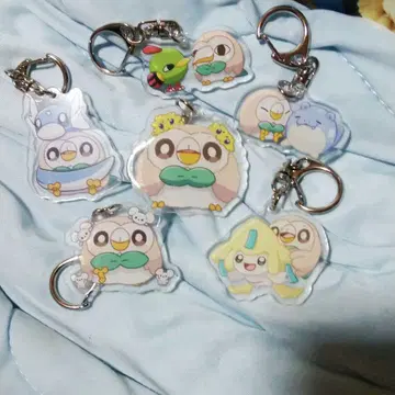 모크로 아크릴 키링 묶음 판매 모켓단 아크릴 키링