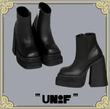 UNIF brat 통굽 부츠