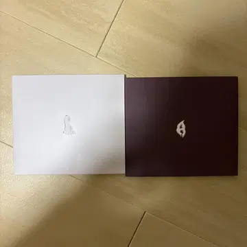 K-POP 앨범 화이트 버건디