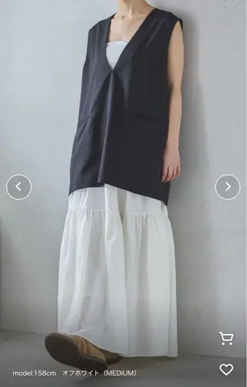 feepur 드로스트 나일론 캉캉 스커트
