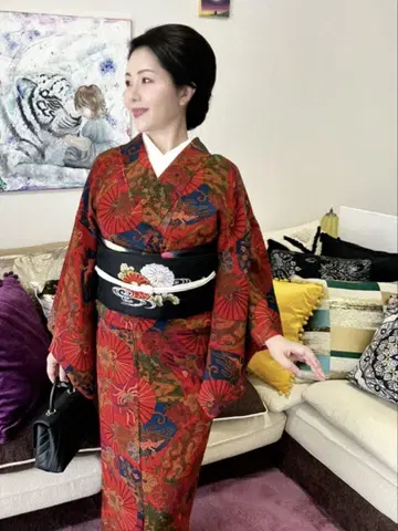 하마 크레이프 올 패턴 코몬