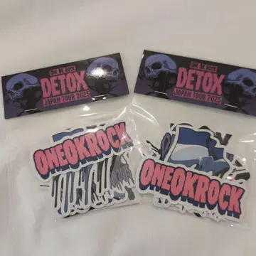 ONEOKROCK DETOX JAPAN 원오크 2025 스티커 세트