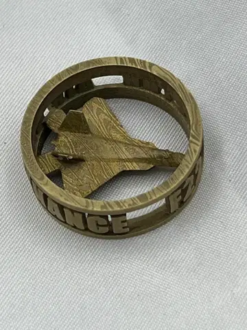 하늘의 패자 F-22 Raptor 항공기 디자인 목걸이