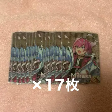 미카사 군 메테오라 콜렉션 카드