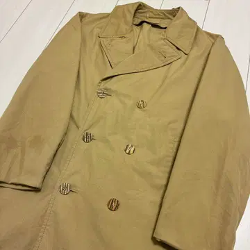 60년대 빈티지 구제 의류! LONDON FOG 더블 브레스트 트렌치코트