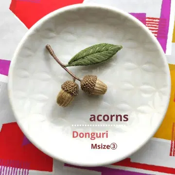 동동이 입체 자수 브로치 M size 3