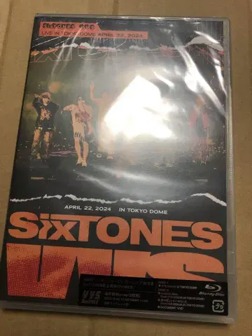 SixTONES LIVE VVS 도쿄돔 2024 2Blu-ray