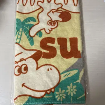미개봉 새상품 sumika JURASSIC 타월 오렌지