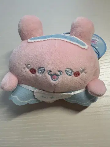 러브이즈 스카이블루 천사 봉제 인형 뿅치