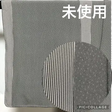 C497 순수 실크 이중 기모노 에도 코몬 미사용 컨디션 최상 기모노