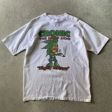 90's CRONIC THE HEMP HOG Tee 소닉 패러디