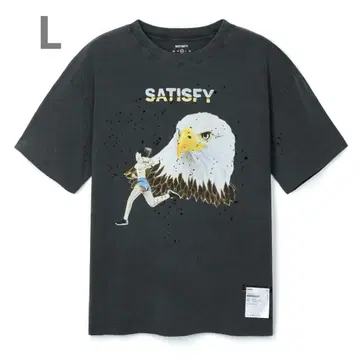 L SATISFY MOTHTECH T-SHIRT EAGLE