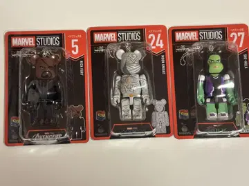 MARVEL BE@RBRICK Happy 복권 5, 24, 27